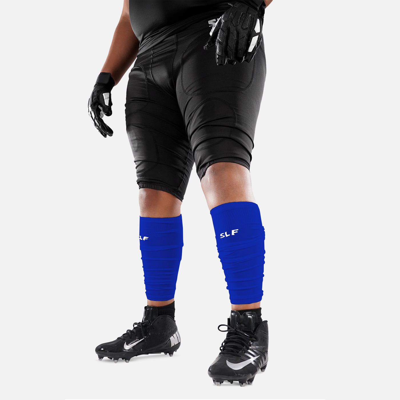 Hue Royal Blue Lineman Scrunchie Leg Sleeves