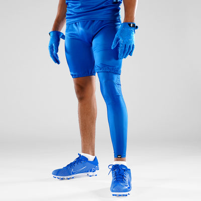 Hue Royal Blue Football Pro Leg Sleeve