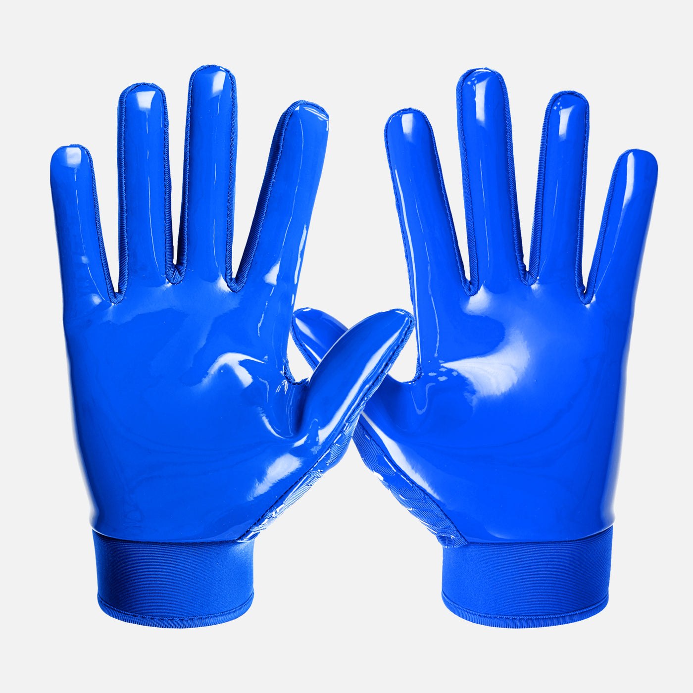 Hue Royal Blue Sticky Football Receiver Gloves