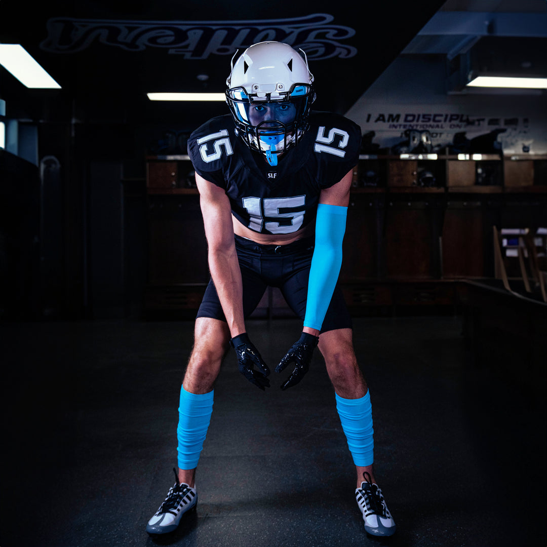 Hue Sky Blue Soft Football Mouthguard