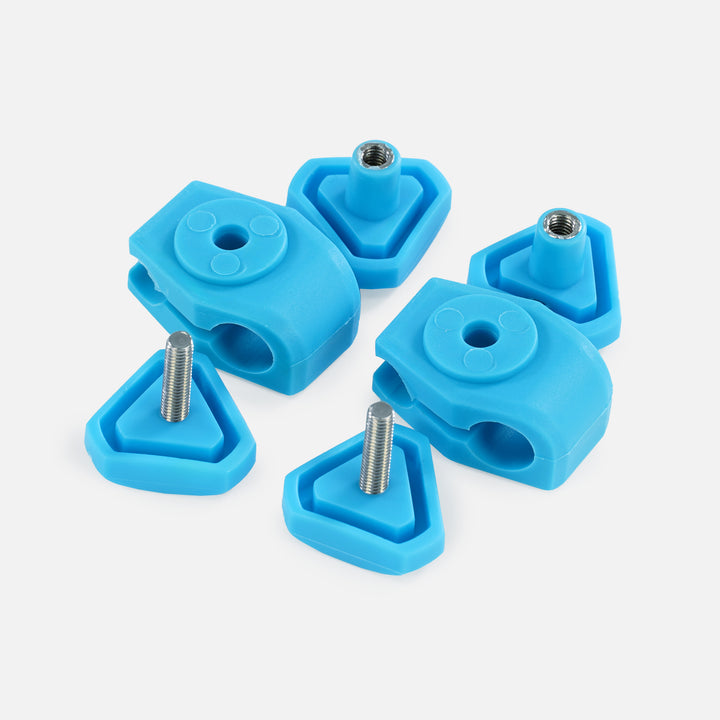 Hue Sky Blue Football Helmet Visor Quick Clips
