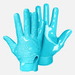 Hue Sky Blue Sticky Football Receiver Gloves