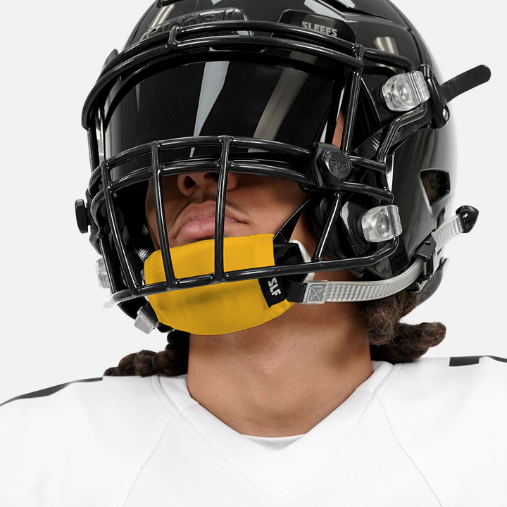 Hue Yellow Gold Chin Strap Cover