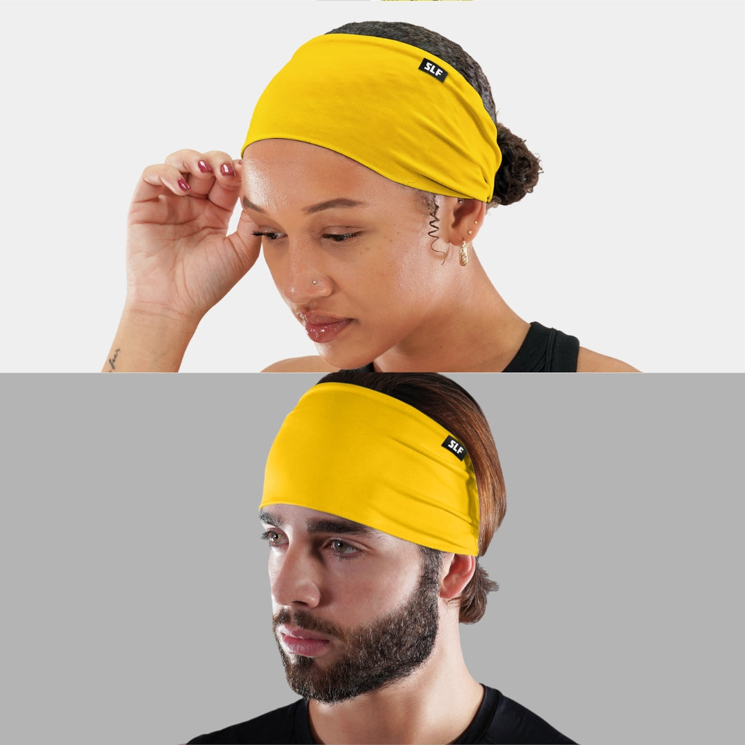 Hue Yellow Gold Headband