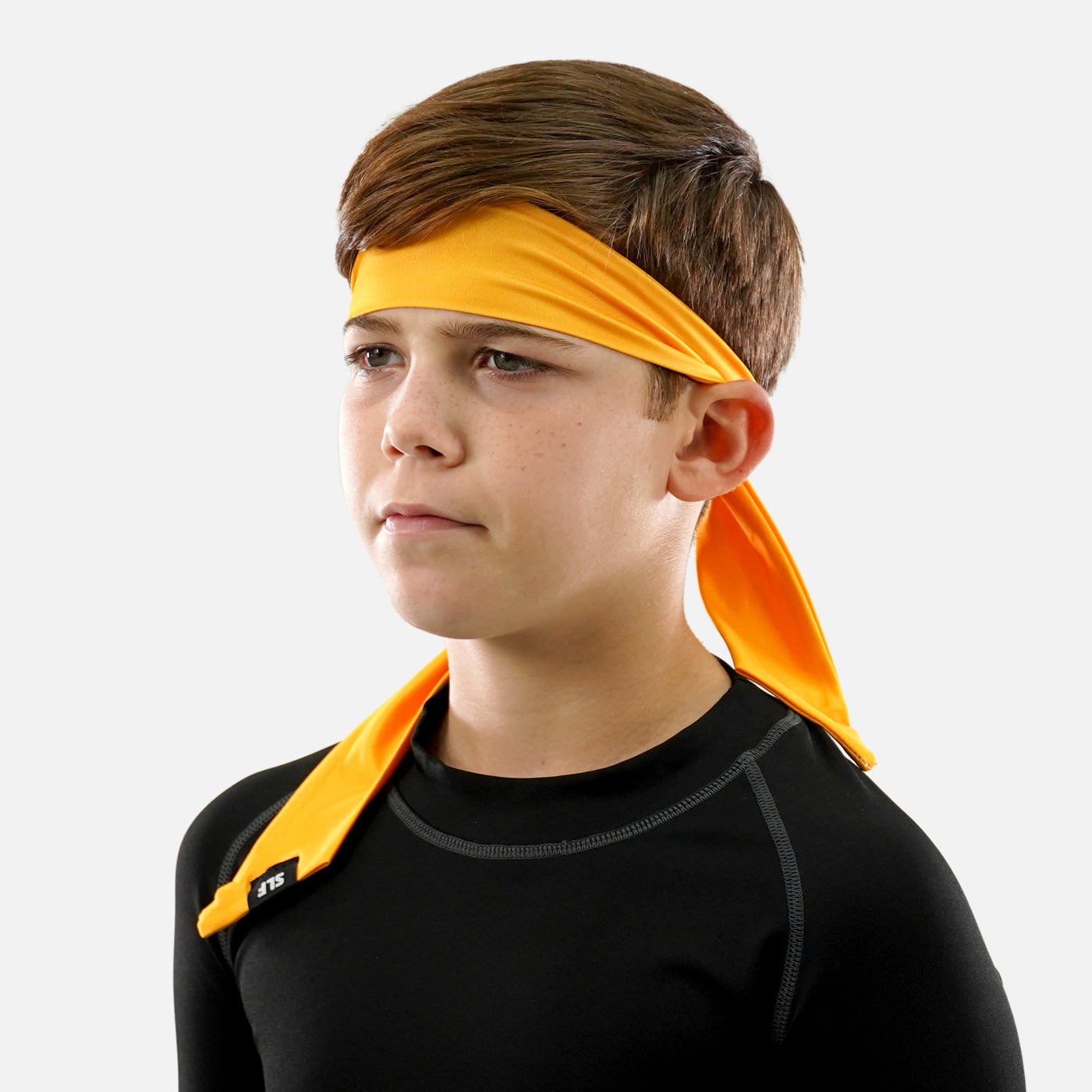Hue Yellow Gold Kids Ninja Headband