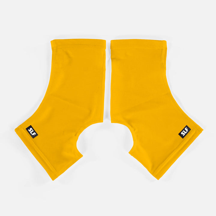Hue Yellow Gold Kids Spats / Cleat Covers