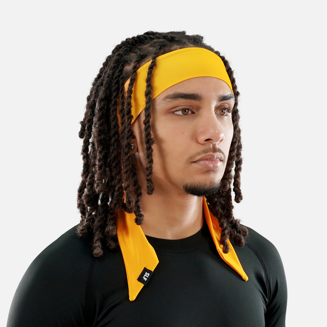 Hue Yellow Gold Ninja Headband