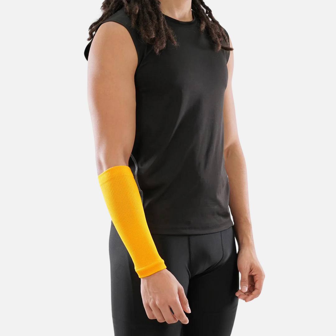 Hue Yellow Gold Seamless Forearm Sleeve