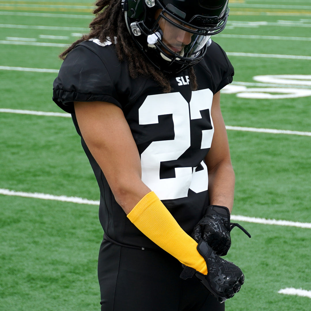 Hue Yellow Gold Seamless Forearm Sleeve