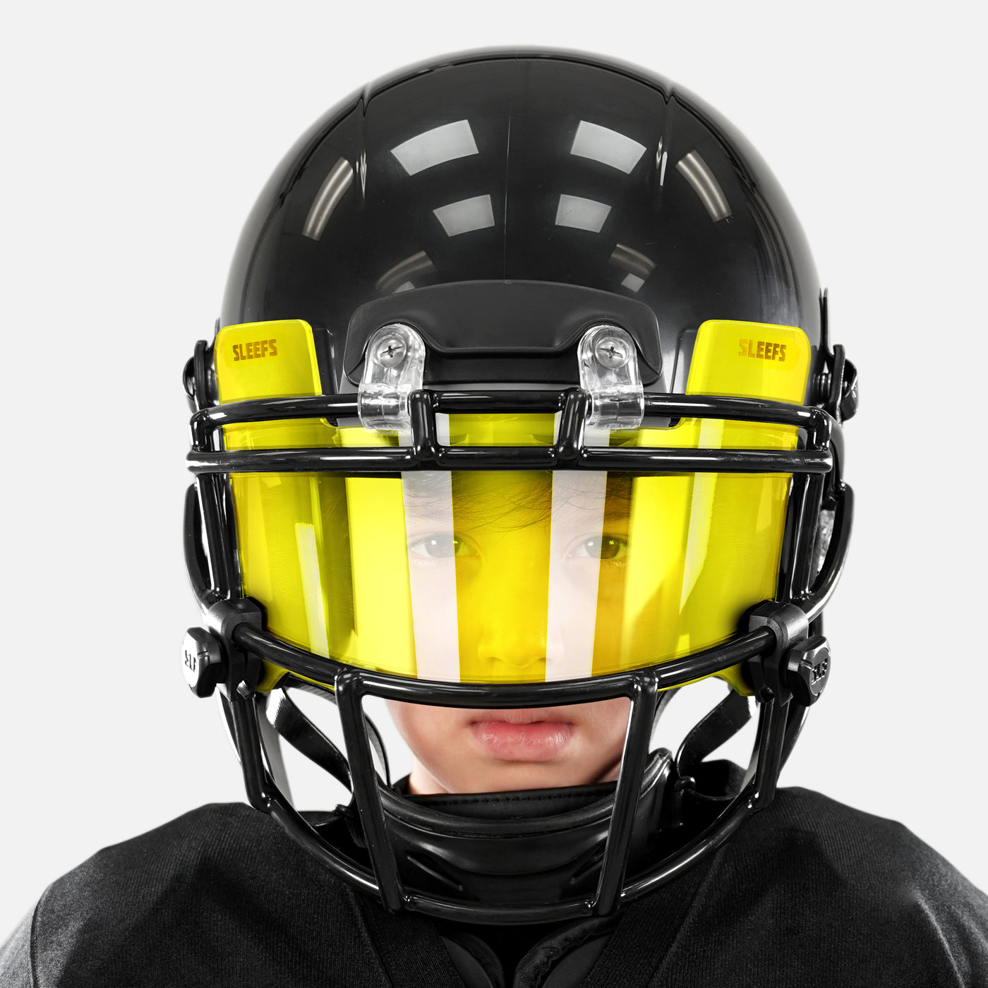 Hue Yellow Helmet Eye-Shield Visor for Kids