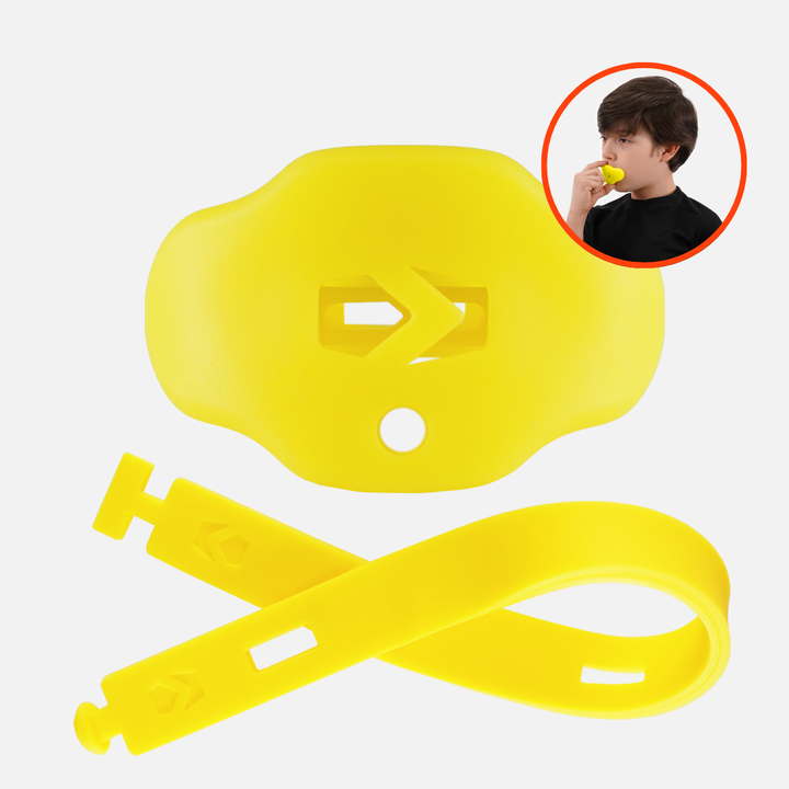 Hue Yellow Kids Soft Football Mouthguard