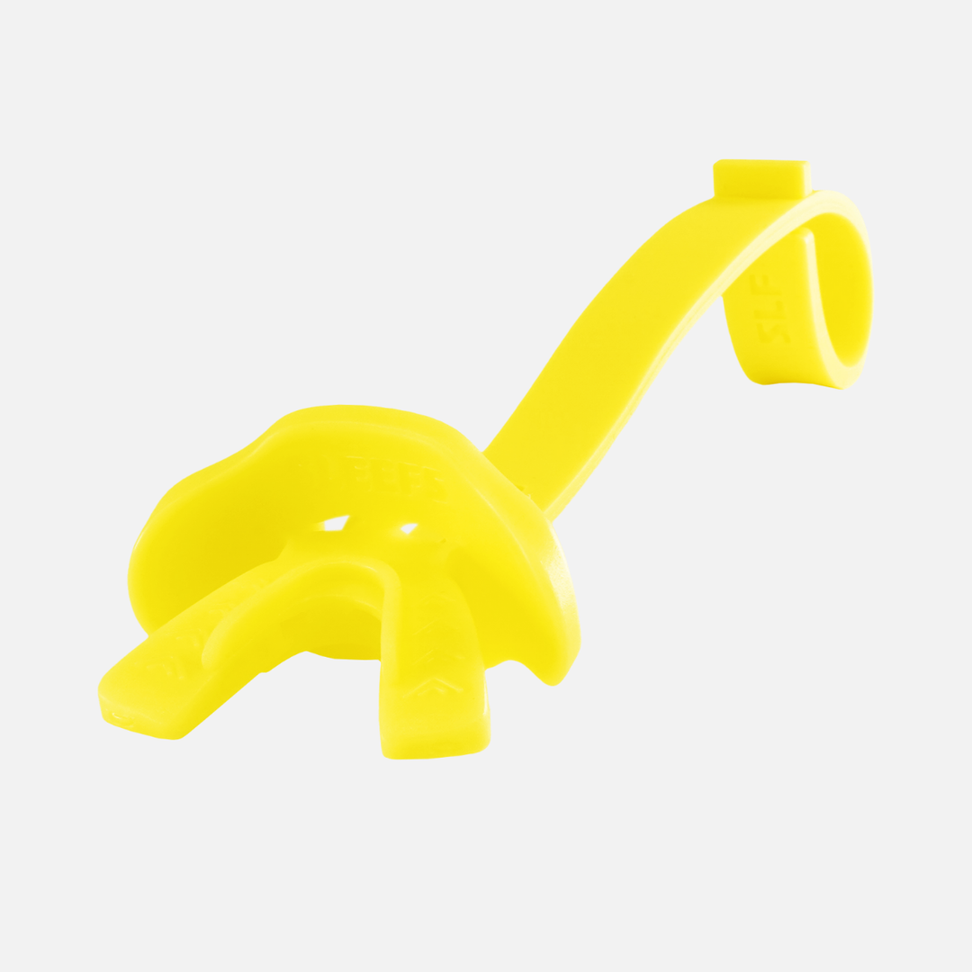 Hue Yellow Kids Soft Football Mouthguard
