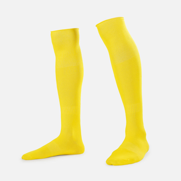12 Pack Yellow Over The Knee Sport Socks
