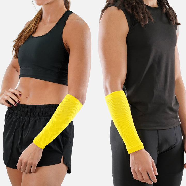 Hue Yellow Seamless Forearm Sleeve