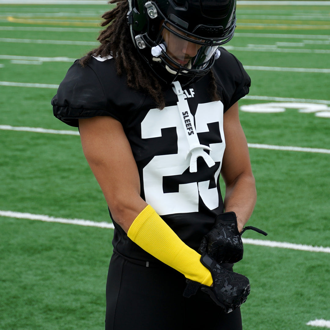 Hue Yellow Seamless Forearm Sleeve