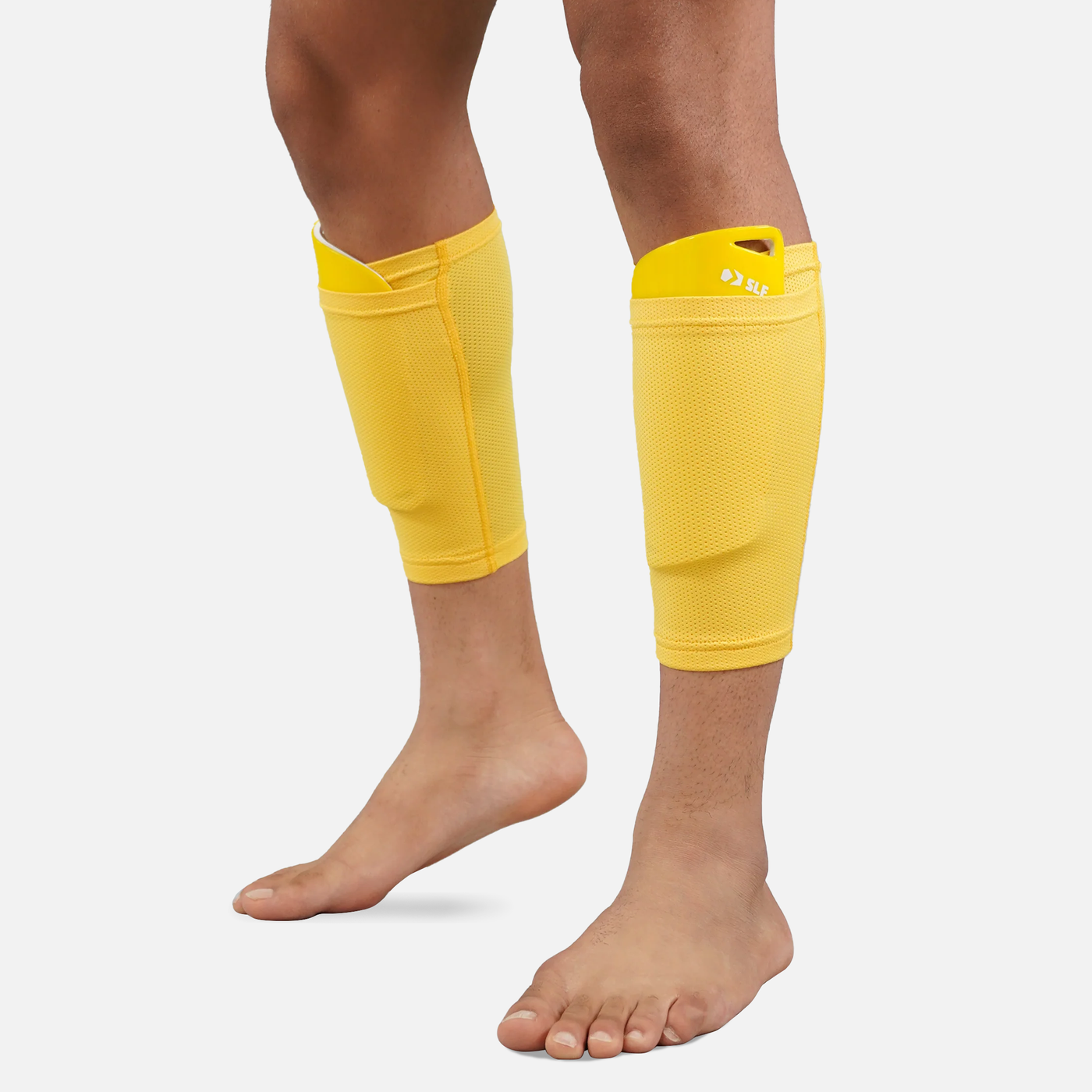 Hue Yellow Soccer Shin Guards