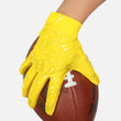 Hue Yellow Sticky Football Receiver Gloves