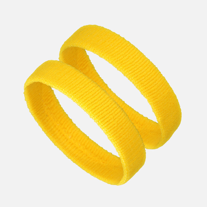 Hue Yellow Thin Cotton Bicep Bands