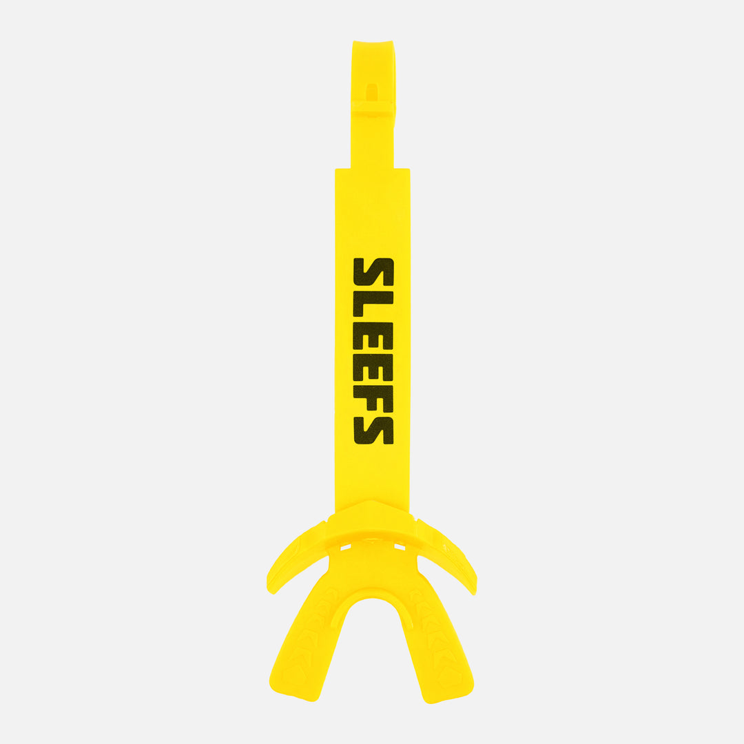 Hue Yellow X Football Mouthguard with Logo