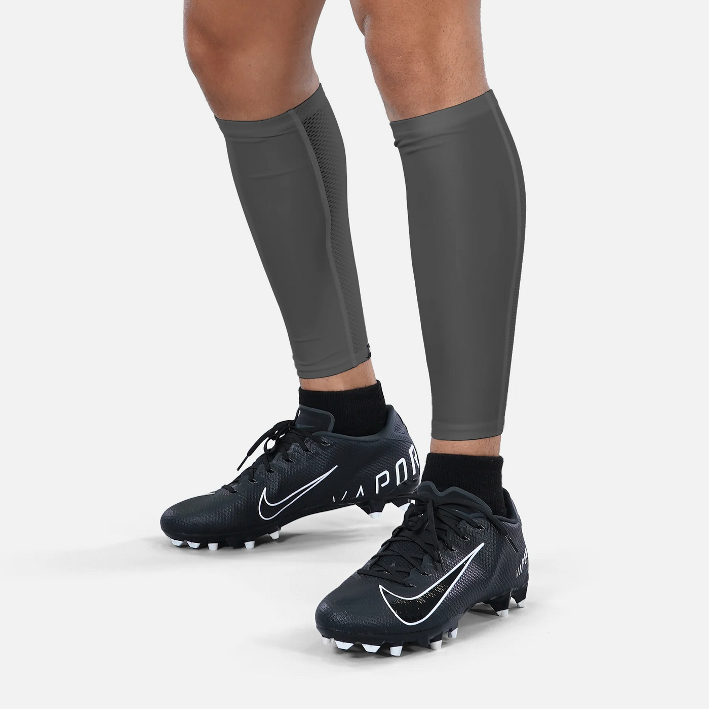 Hue Dark Gray Pro Calf Sleeves