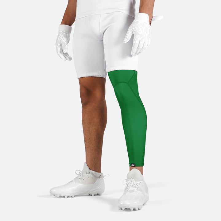 Hue Green Football Pro Leg Sleeve