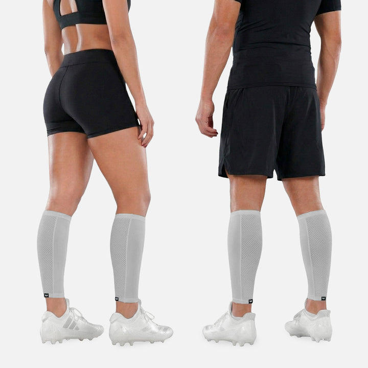 Hue Light Gray Pro Calf Sleeves