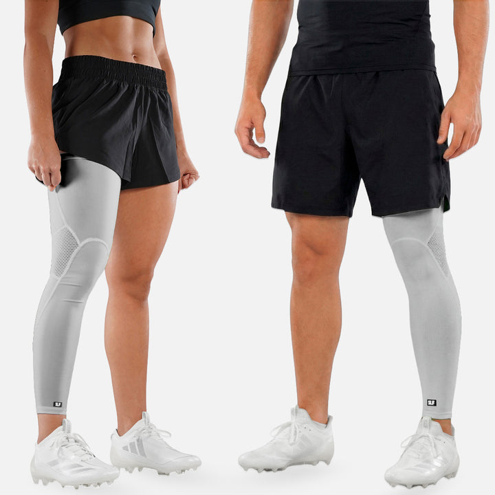 Hue Light Gray Pro Leg Sleeve