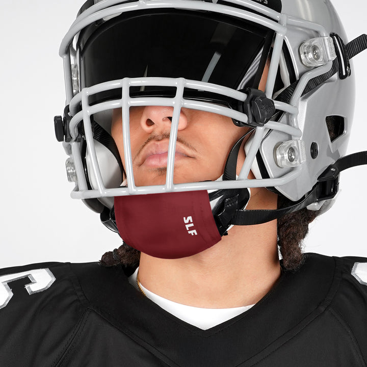 Hue Maroon Chin Strap Cover