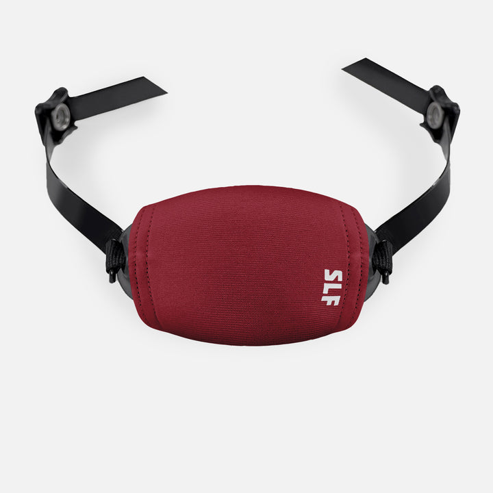 Hue Maroon Chin Strap Cover
