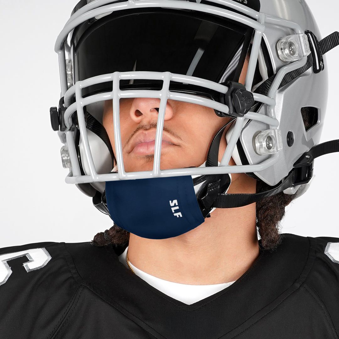Sleefs Hue Navy Blue Chin Strap Cover
