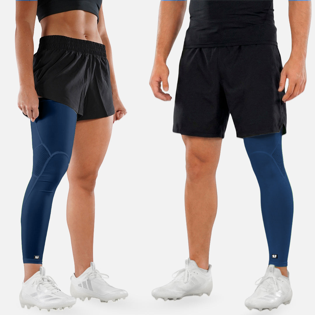 Hue Navy Blue Pro Leg Sleeve