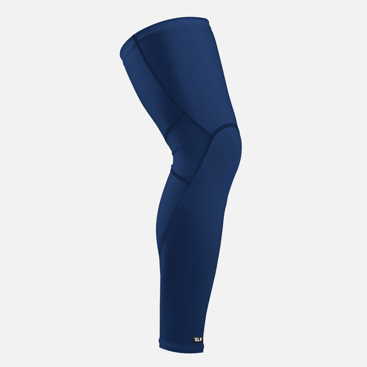 Hue Navy Blue Football Pro Leg Sleeve