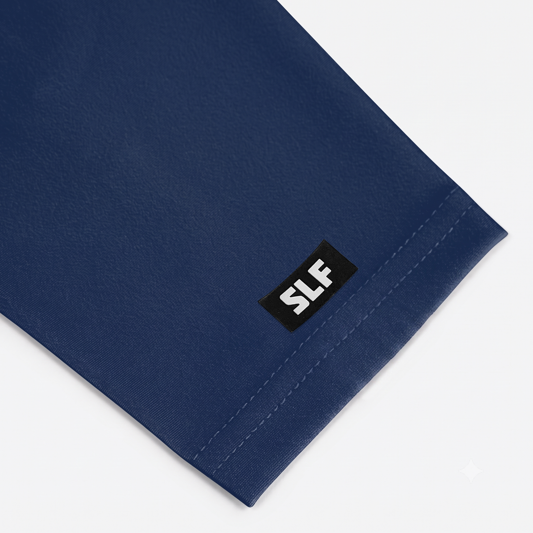 Hue Navy Blue Football Pro Leg Sleeve