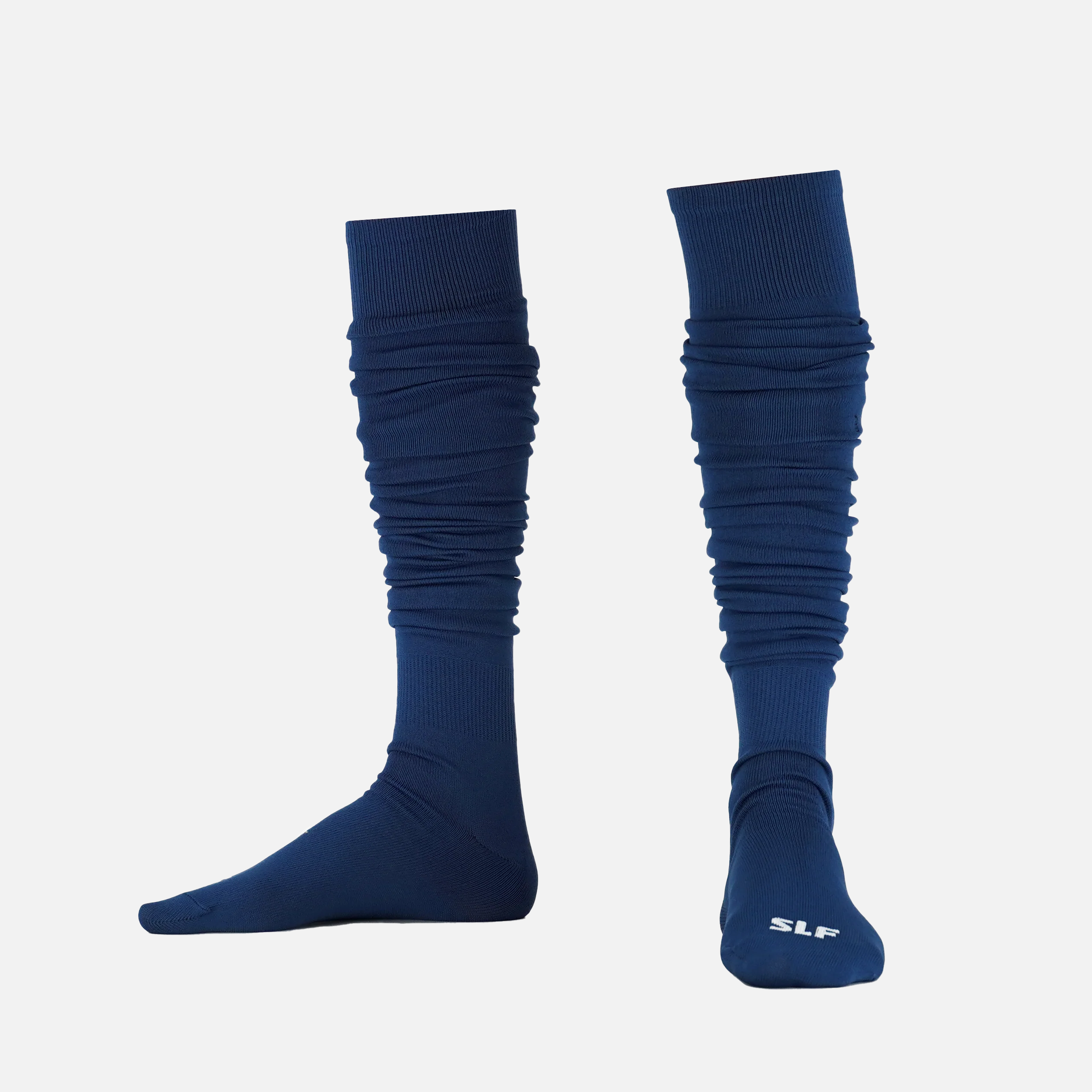 Hue Navy Long Scrunchie Socks – SLEEFS