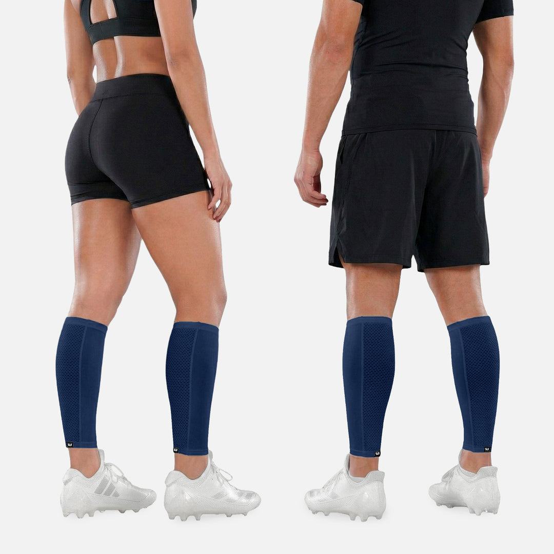 Hue Navy Pro Calf Sleeves