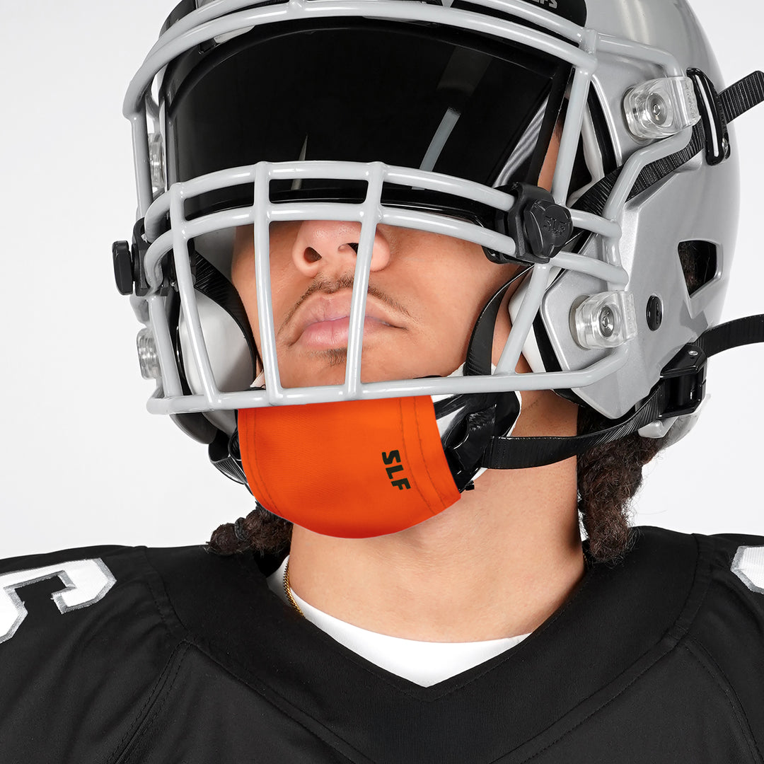 Hue Orange Chin Strap Cover