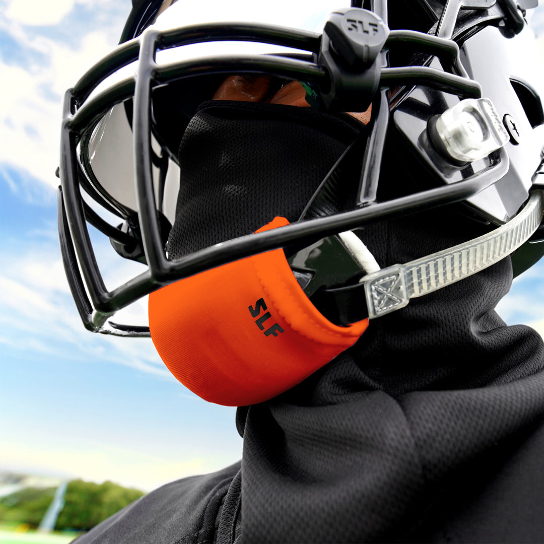 Hue Orange Chin Strap Cover