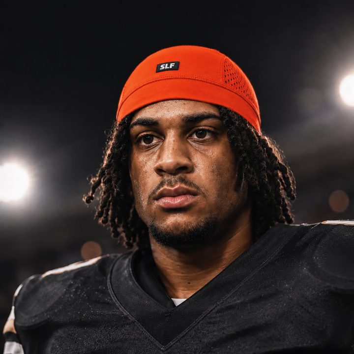 Hue Orange Skull Cap