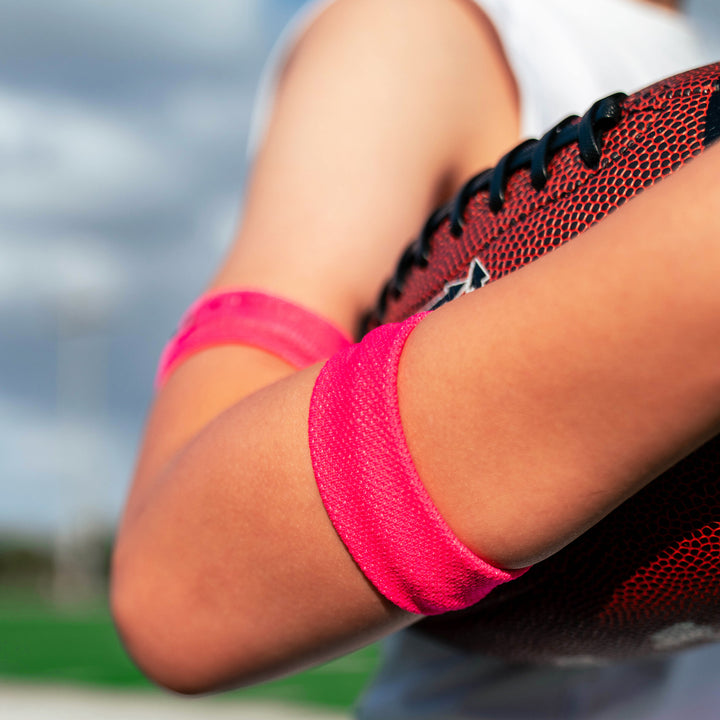 Hue Pink Drip Bicep Bands for Kids