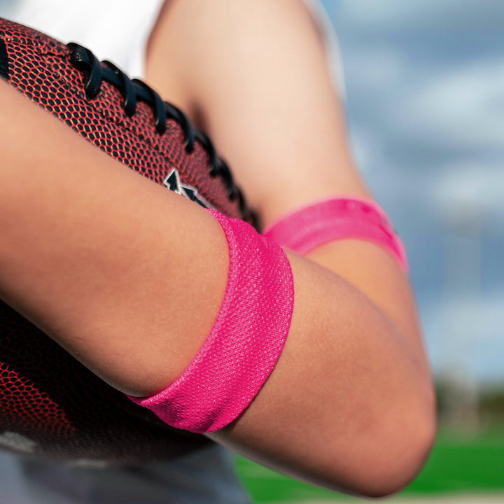 Hue Pink Drip Bicep Bands for Kids