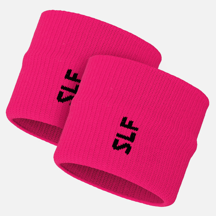 Hue Pink Drip Wristbands (Pair) - Big