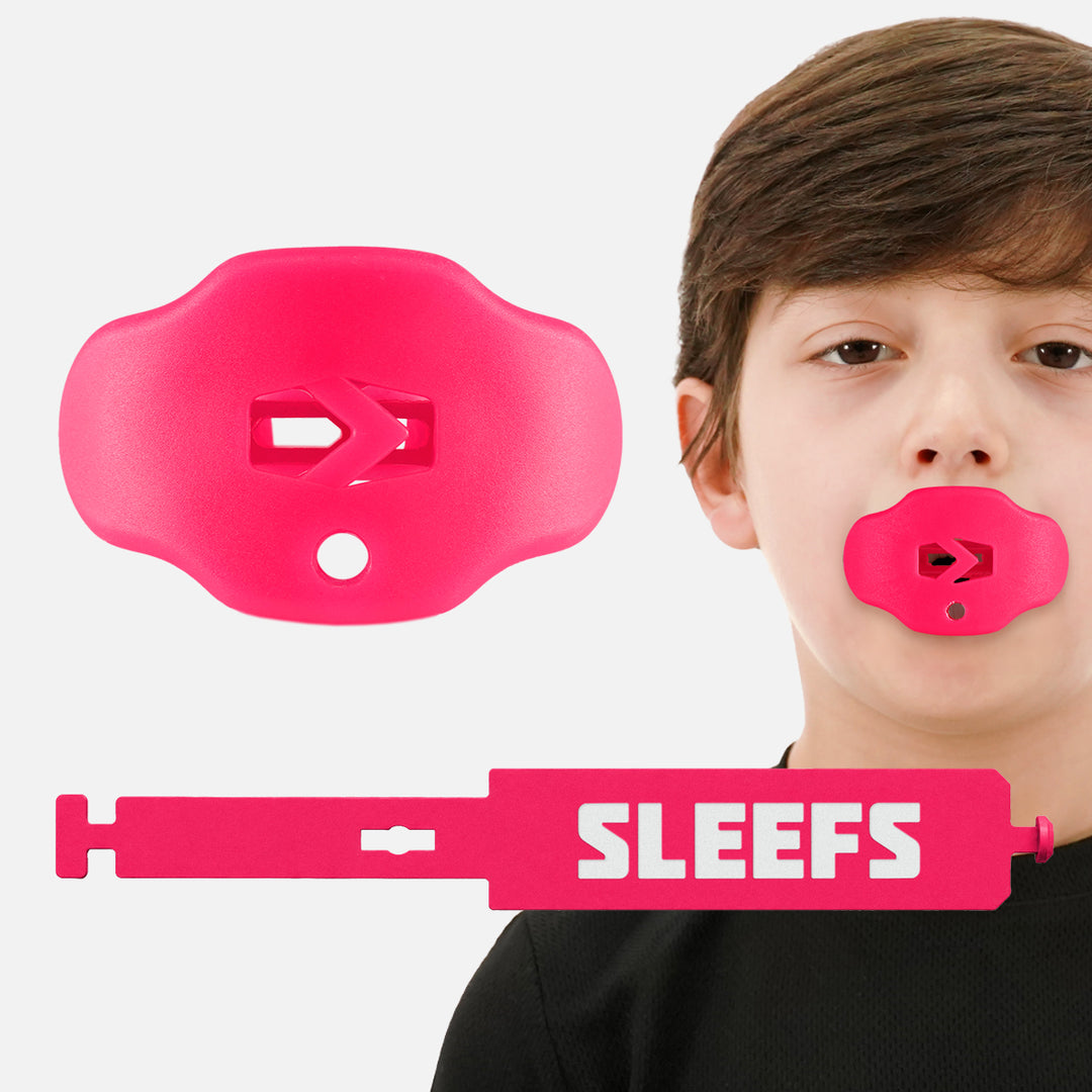 Hue Pink Kids Soft Football Mouthguard