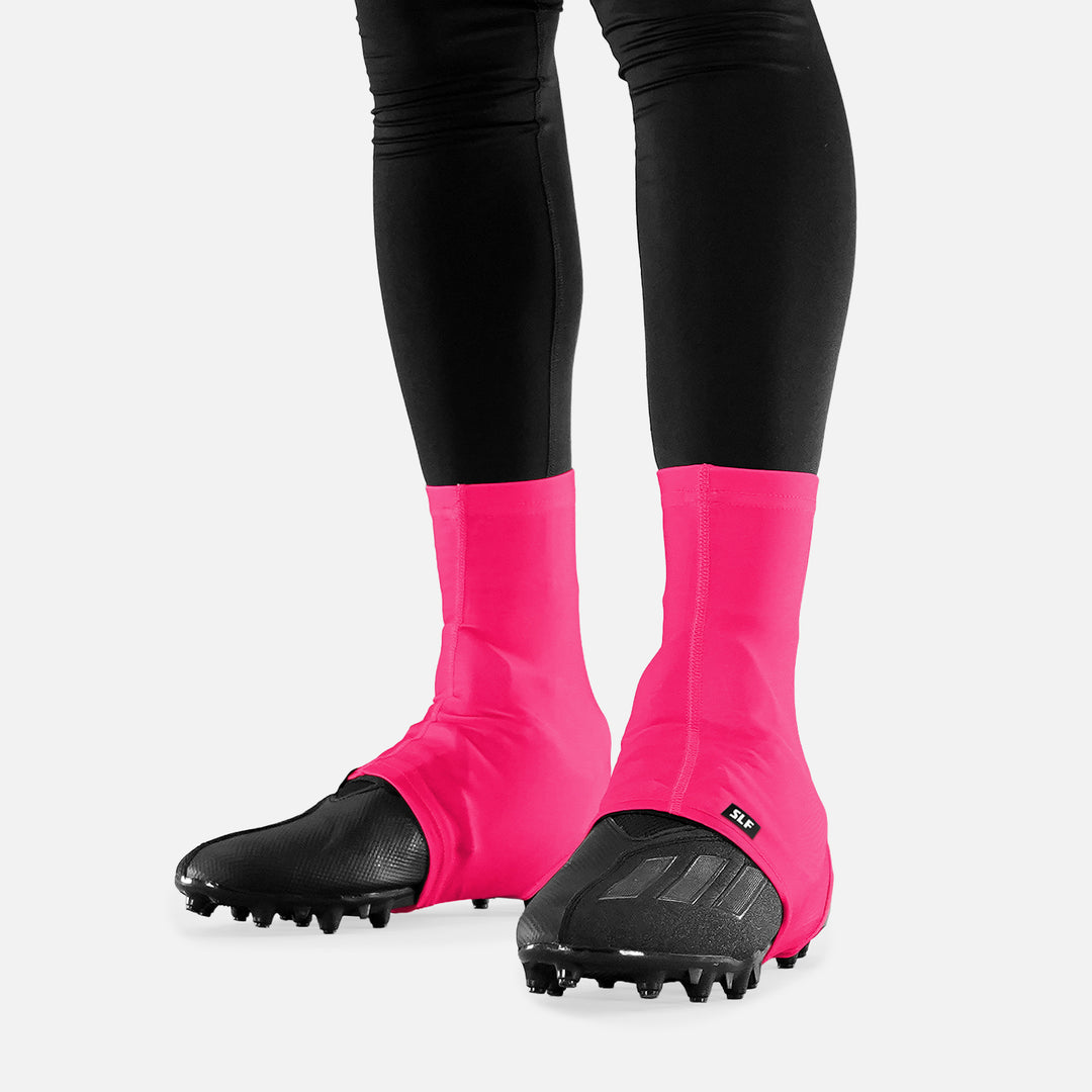 Hue Pink Spats / Cleat Covers