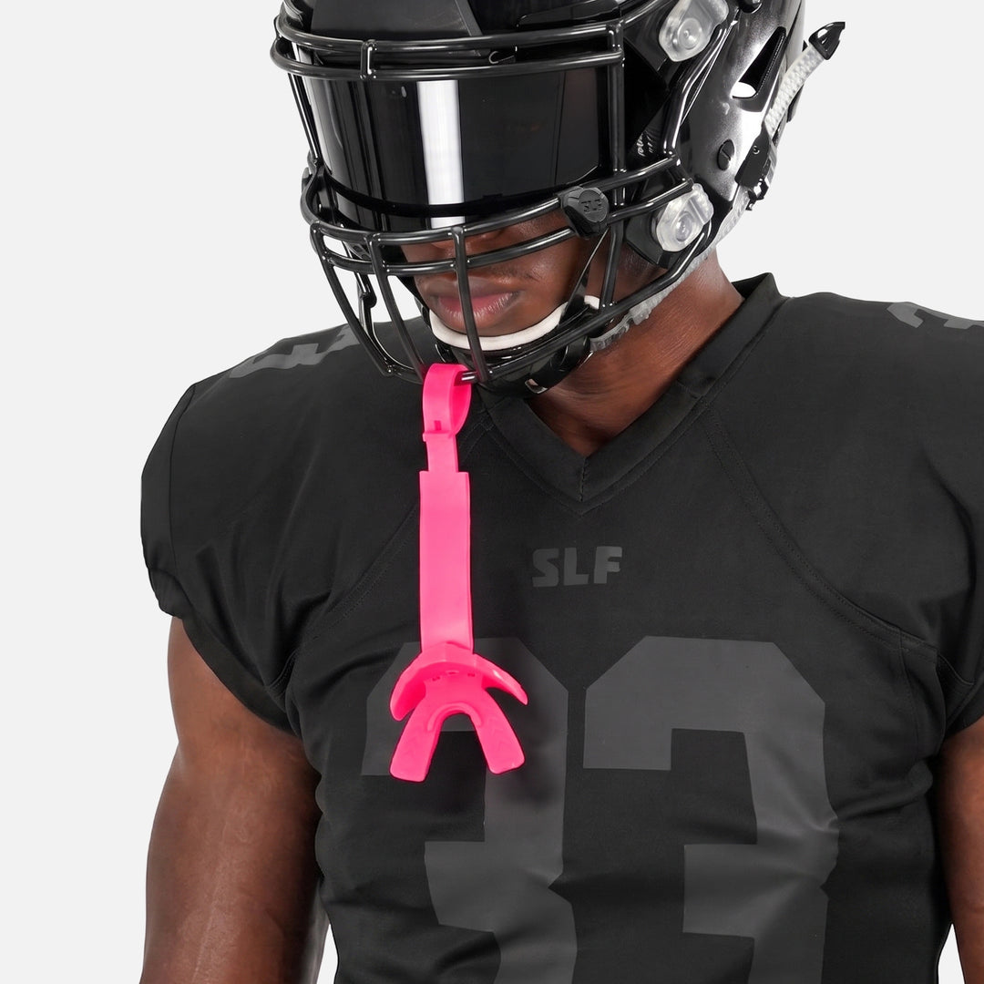 Hue Pink X Football Mouthguard