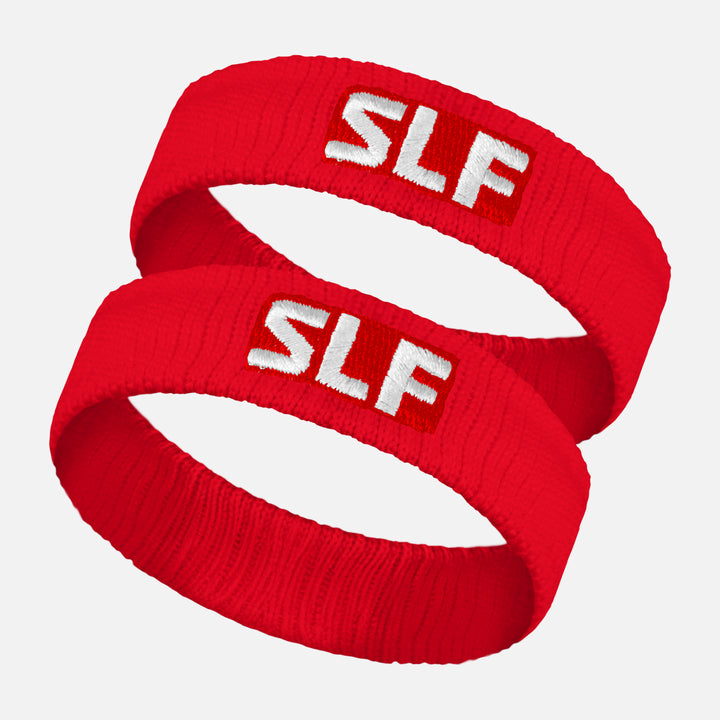 Hue Red Drip Bicep Bands