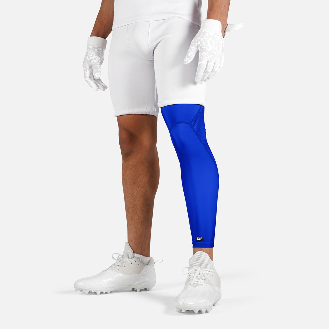 Hue Royal Blue Football Pro Leg Sleeve