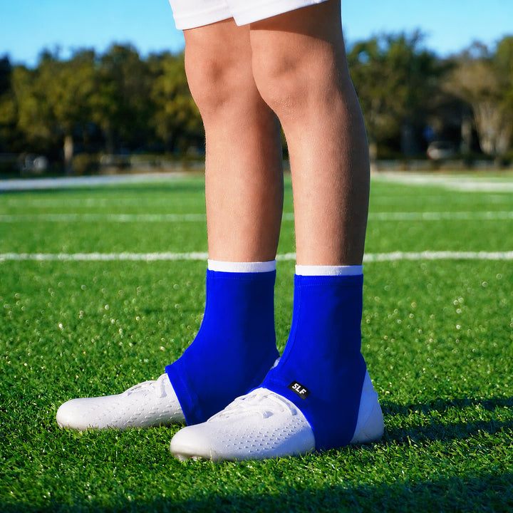 Hue Royal Blue Kids Spats / Cleat Covers