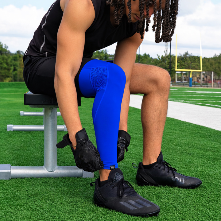 Hue Royal Blue Football Pro Leg Sleeve