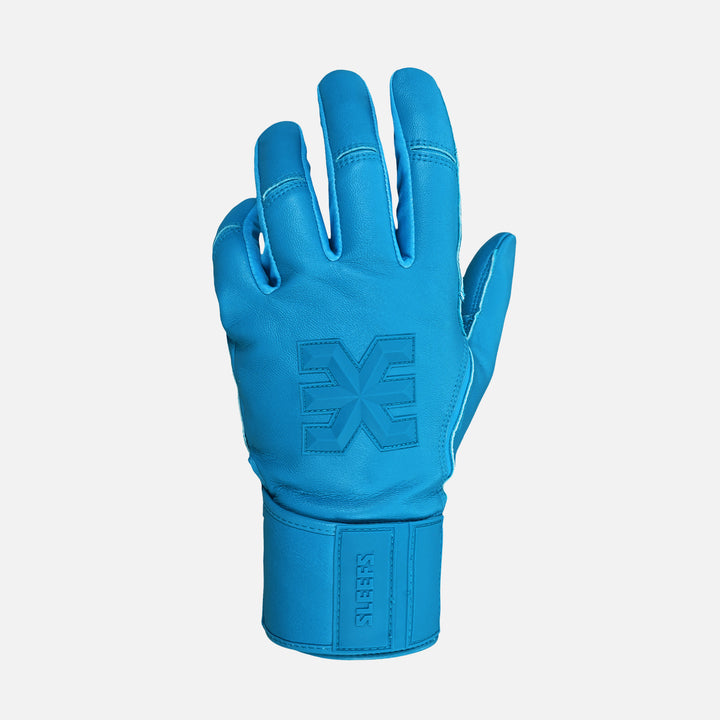 Hue Sky Blue Baseball Batting Gloves