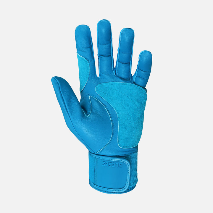 Hue Sky Blue Baseball Batting Gloves
